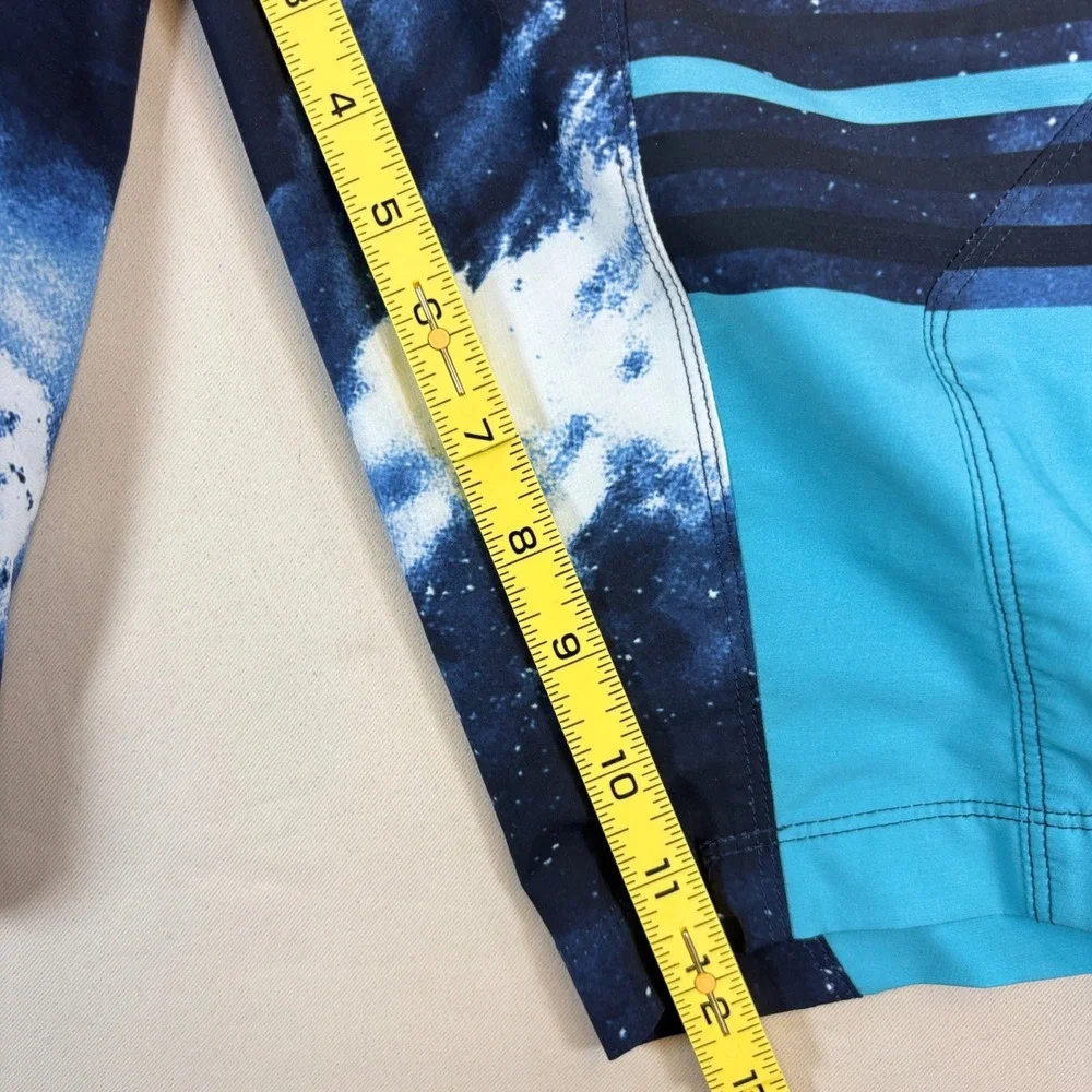 100% Airmatic Shorts Mens 34 Blue Galaxy MTB Mountain Bike Performance Trail